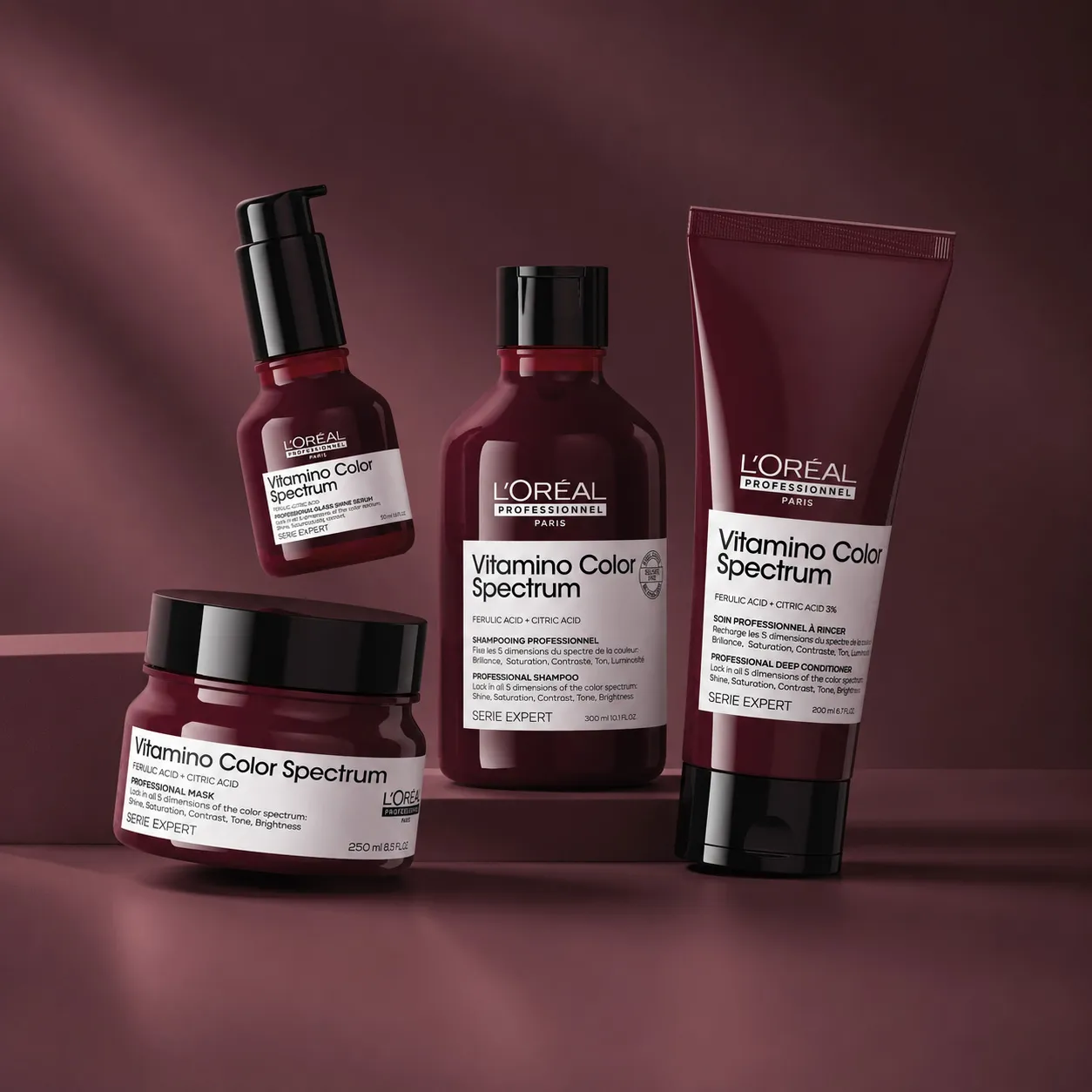 L'Oréal Professionnel Serie Expert Vitamino Color Spectrum range for colour-treated hair